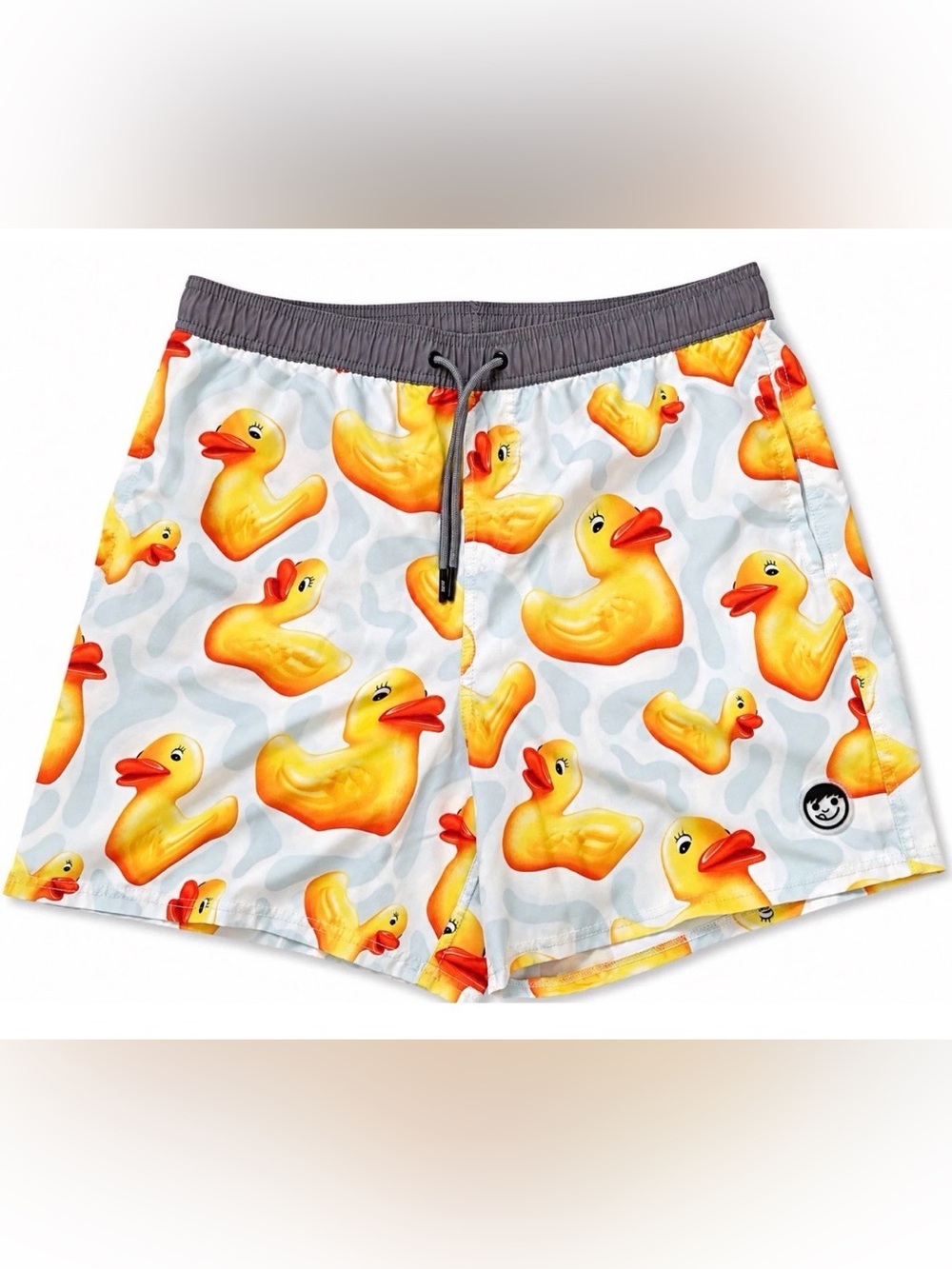 NWT Neff Men's Rubber Duck Ducky Novelty Print Swim Board Shorts Trunks XL